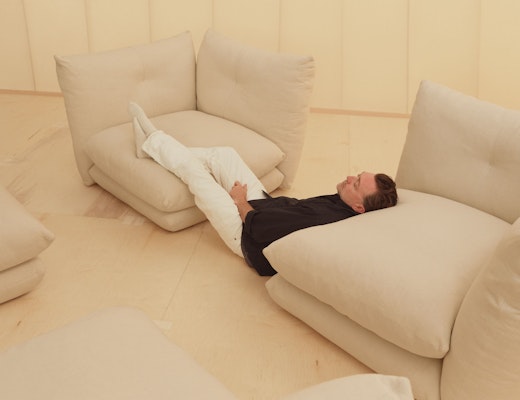 Willo Perron with Perron Pillo Sofa Perron Pillo Sofa