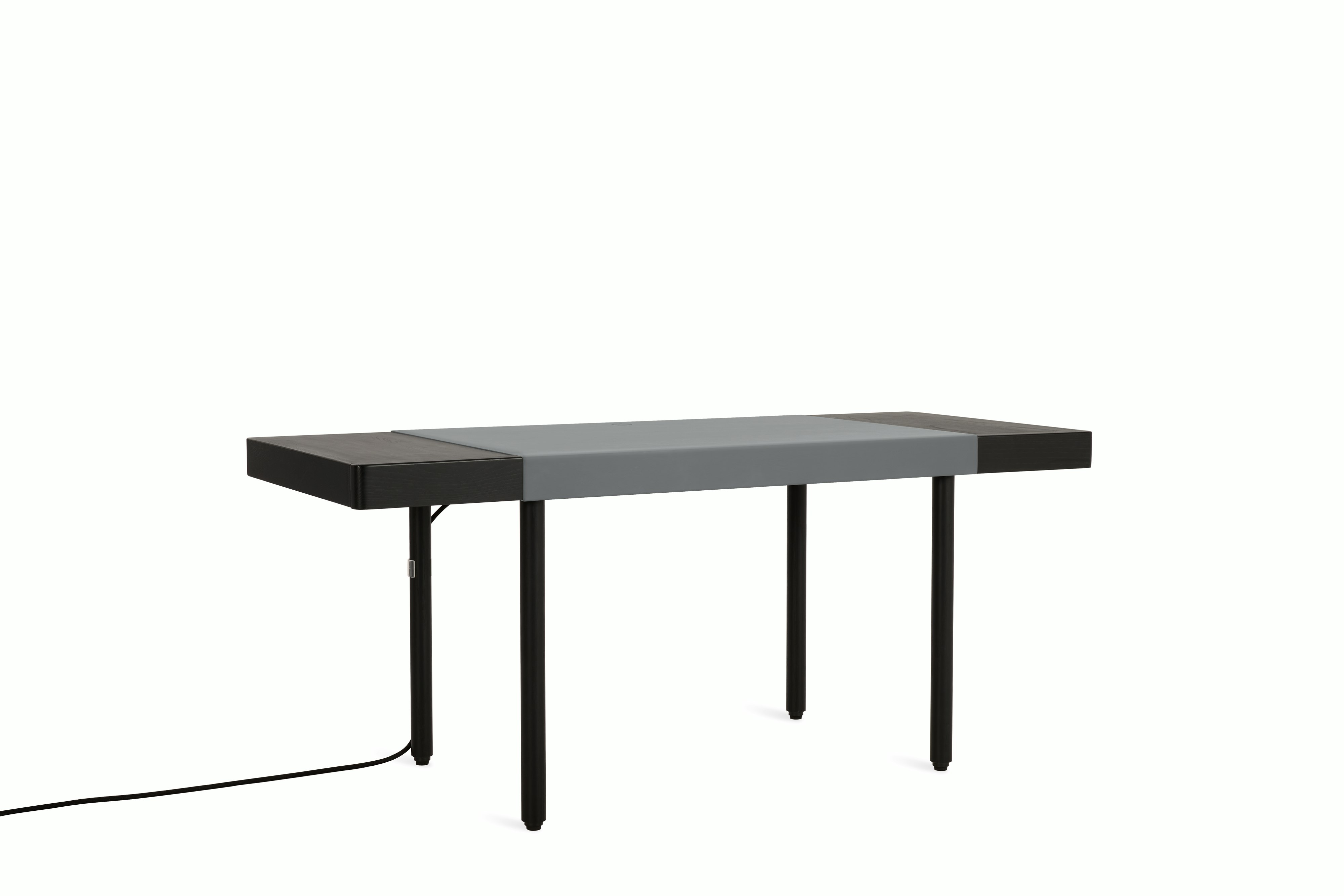 Leatherwrap Sit-to-Stand Desk