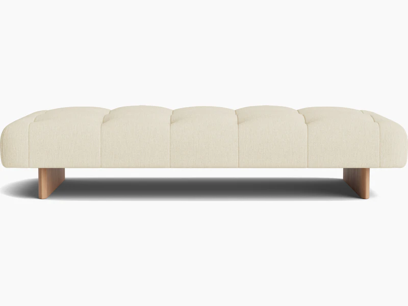 Quilton Lift Daybed - Metaphor, Amandine, Lacquered Oak