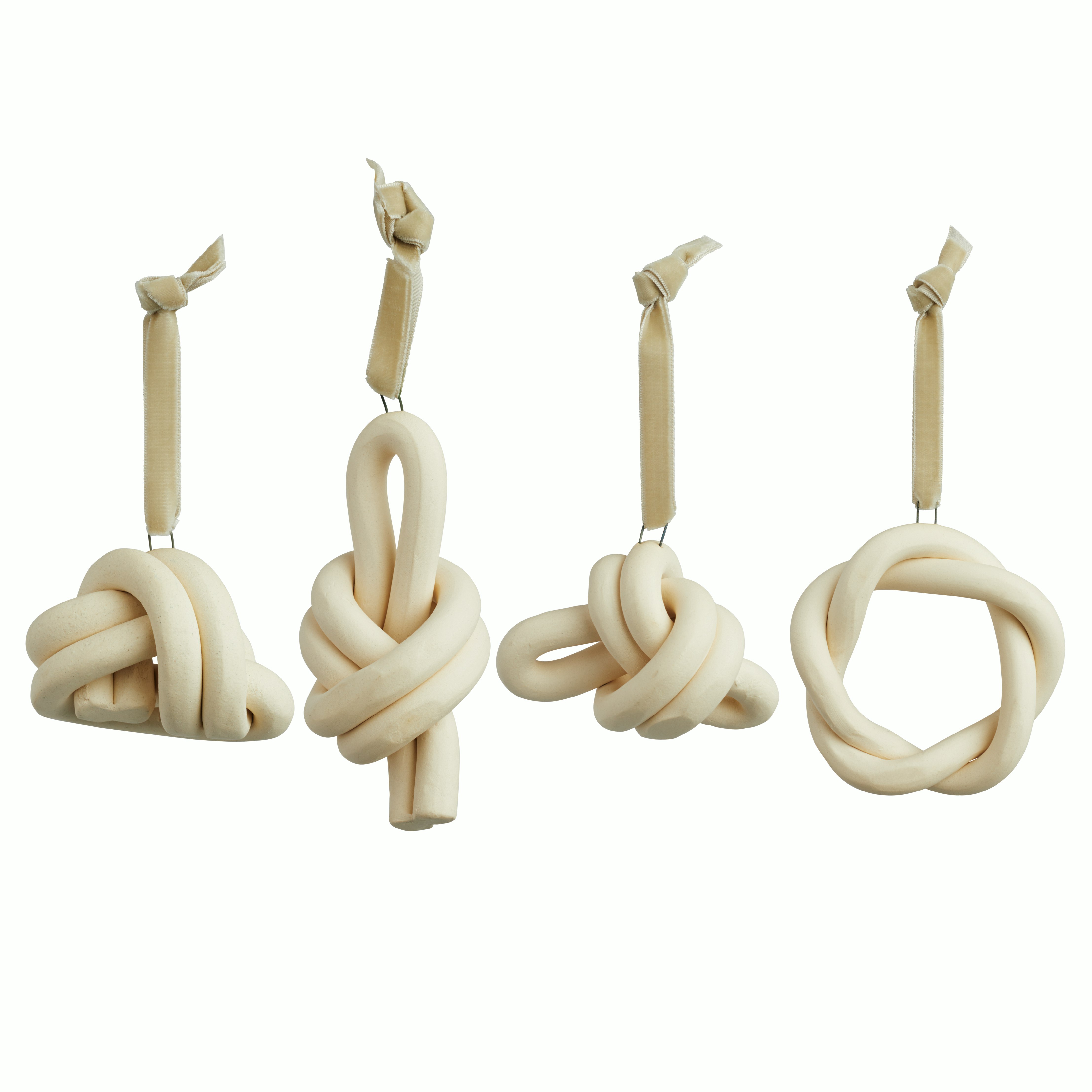 Marin Ornaments, Set of 4 Outlet