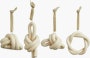 Marin Ornaments, Set of 4 Outlet