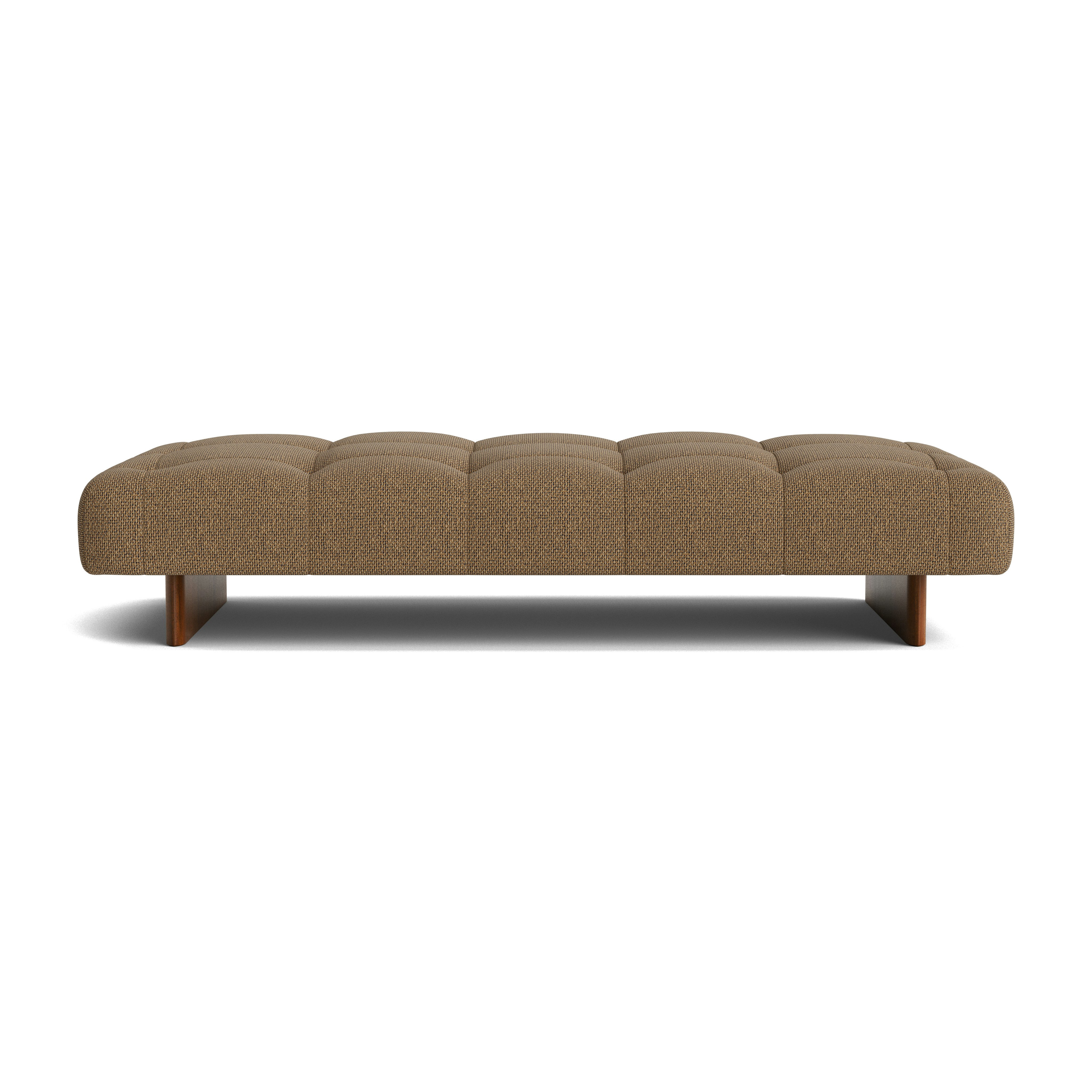 Quilton Lift Daybed - Tartaglia, 1004 Blue Tan, Lacquered Walnut
