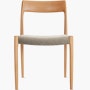 Møller Model 77 Side Chair Møller Model 77 Side Chair, Upholstered Seat