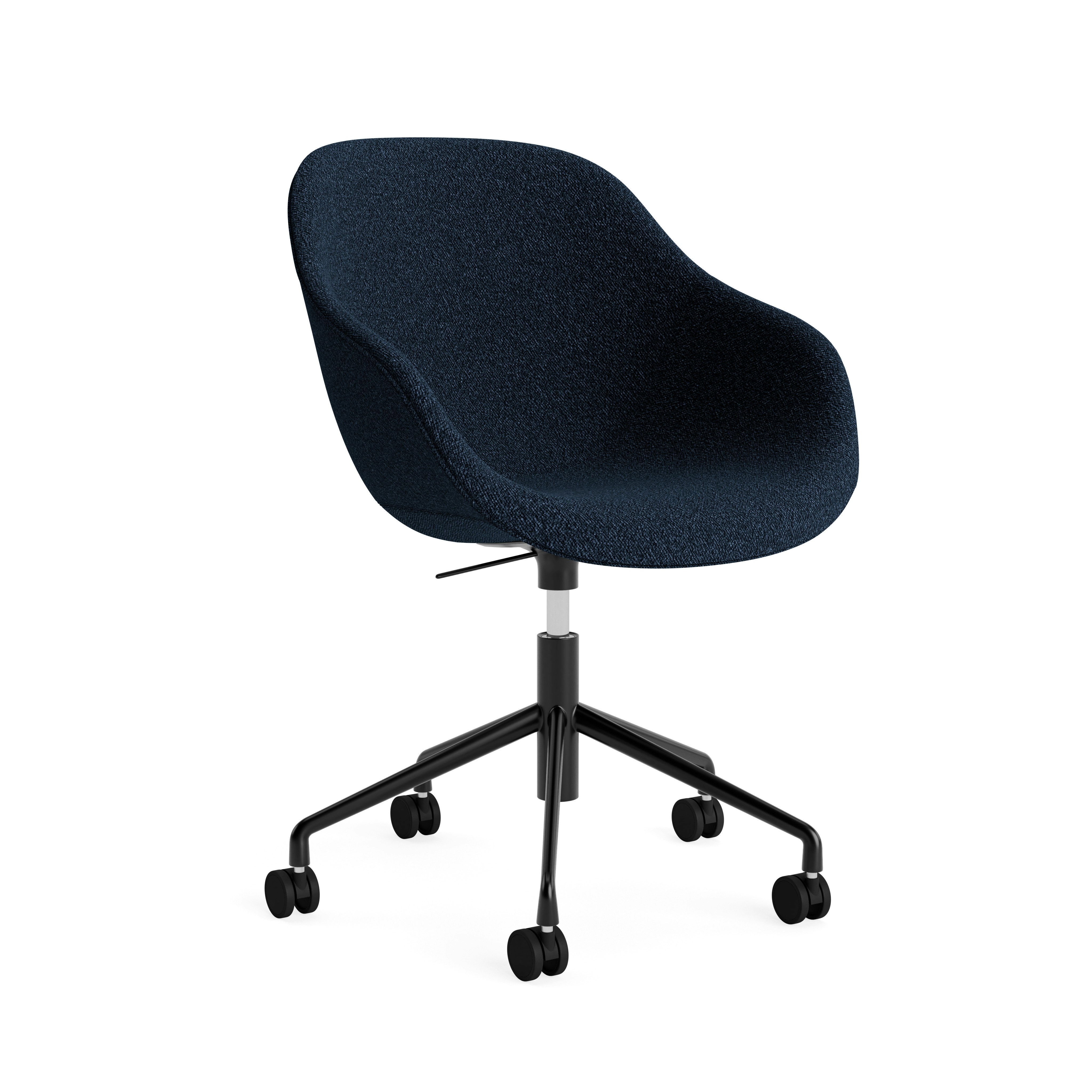 AAC 153 - Uph Task Armchair - Flamiber, J4 Dark Blue - Black