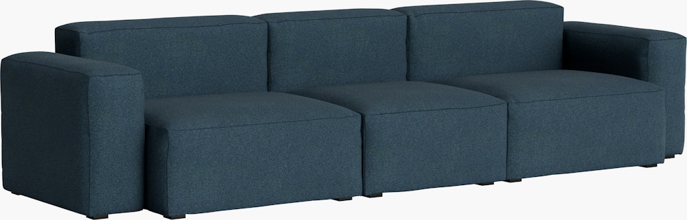 Mags SL 3-Seat Sofa - Pecora, Blue