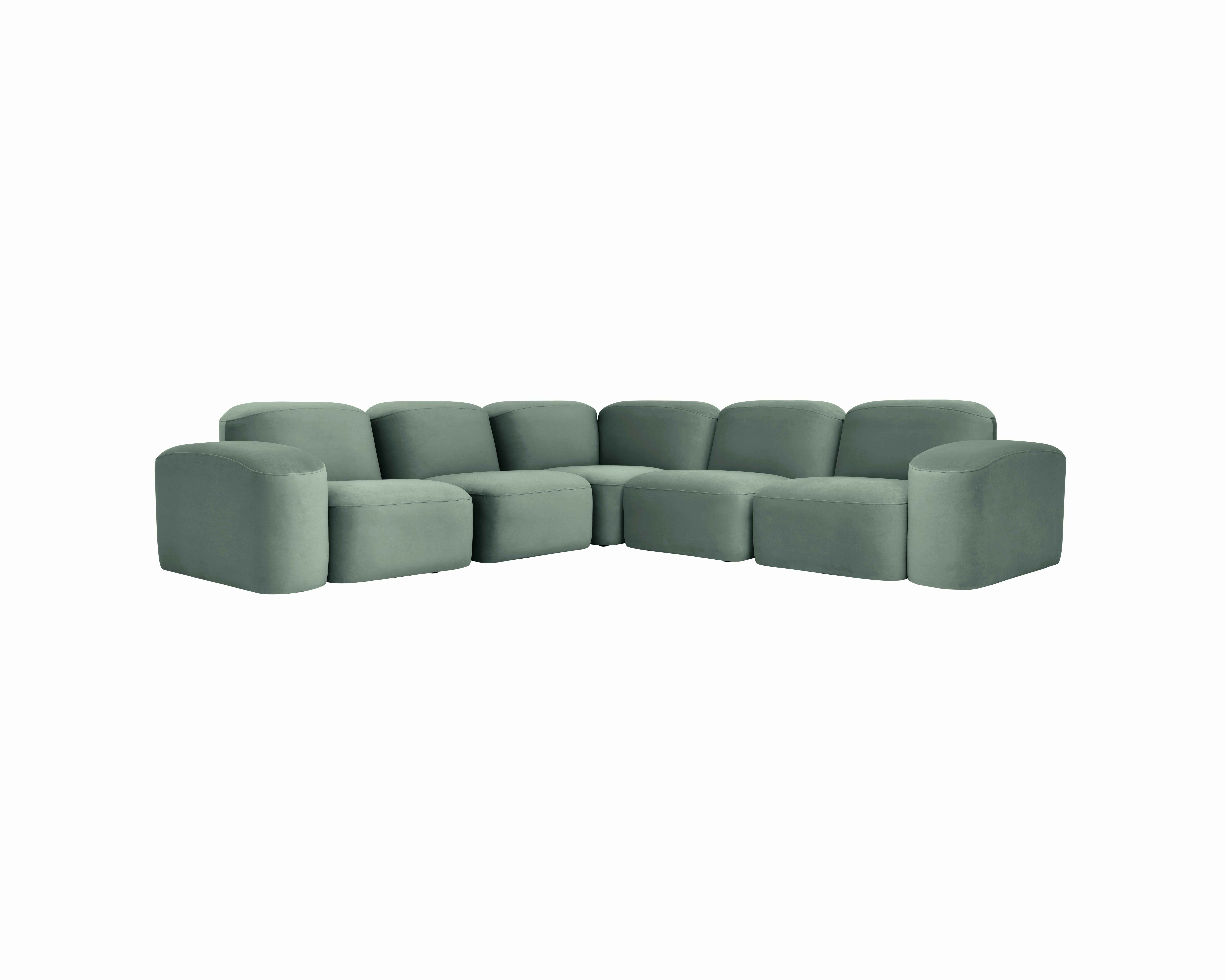 Muse Five Seat Corner Sectional