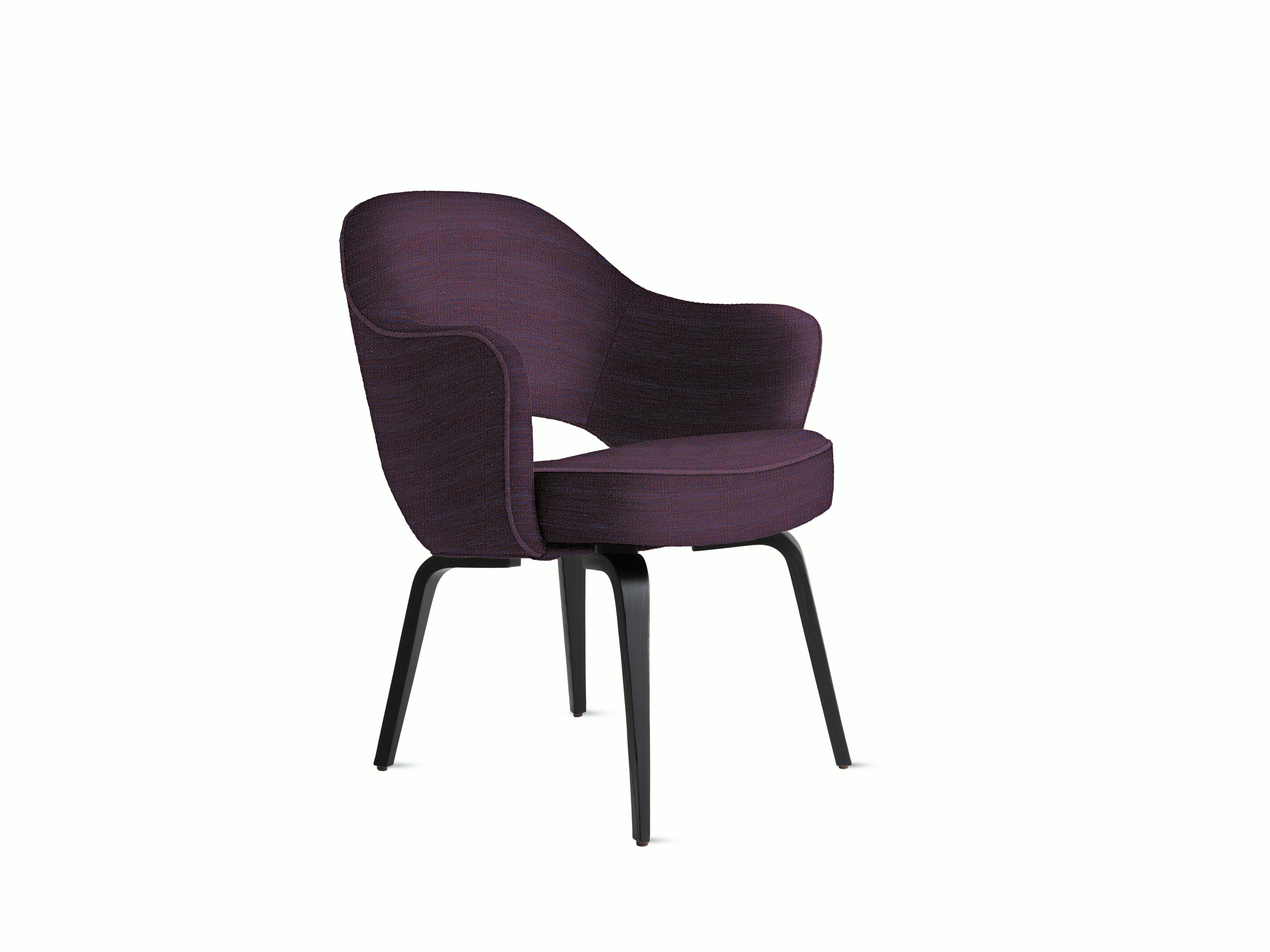 Saarinen Executive Armchair with Wood Legs