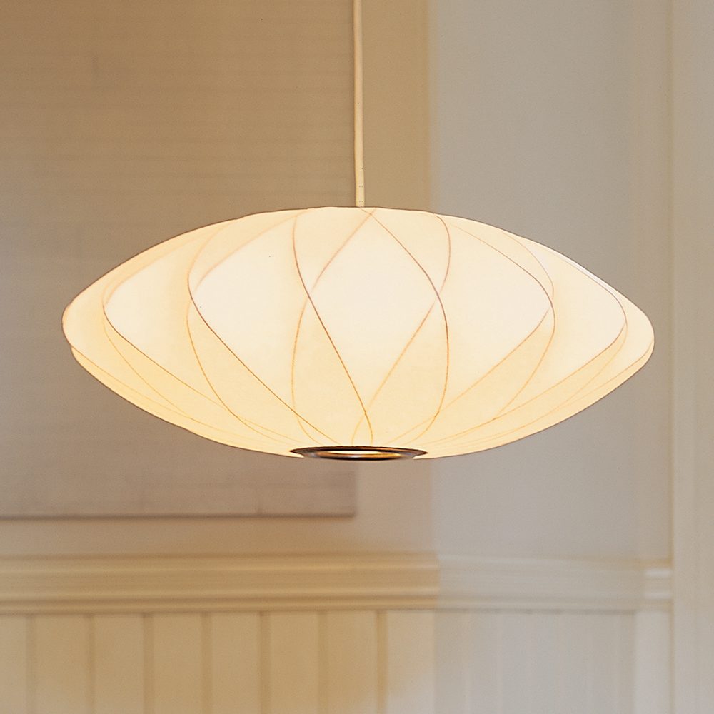 Nelson Saucer Crisscross Bubble Pendant