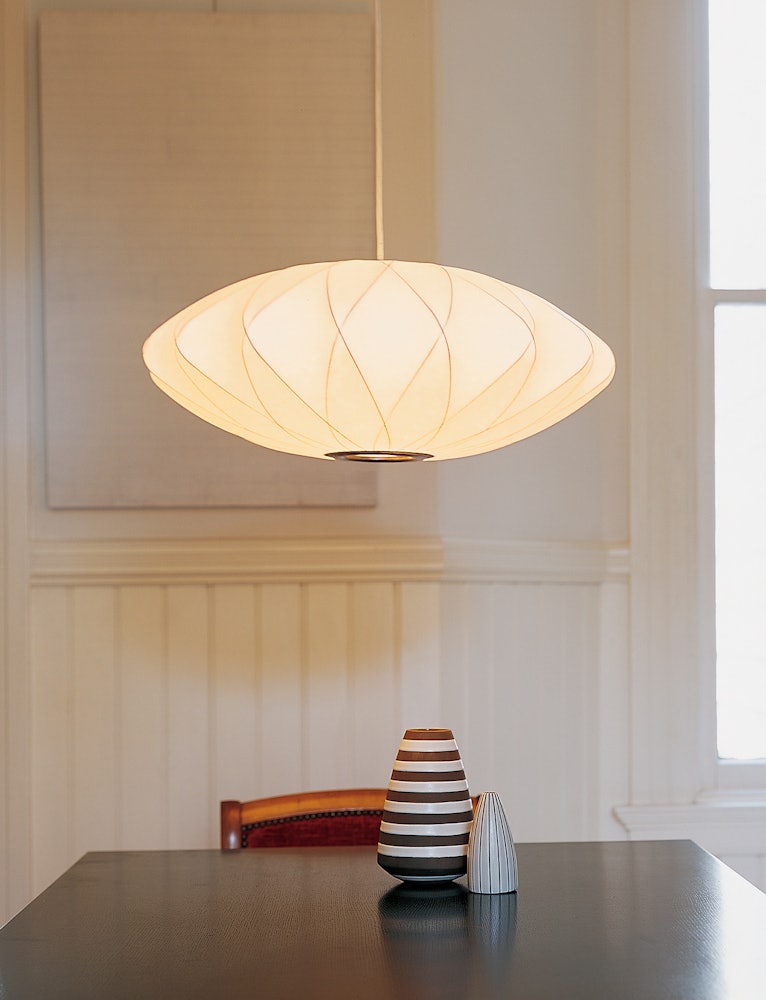 Nelson Saucer Crisscross Bubble Pendant – Herman Miller Store Nelson Saucer Crisscross Bubble Pendant – Herman Miller Store