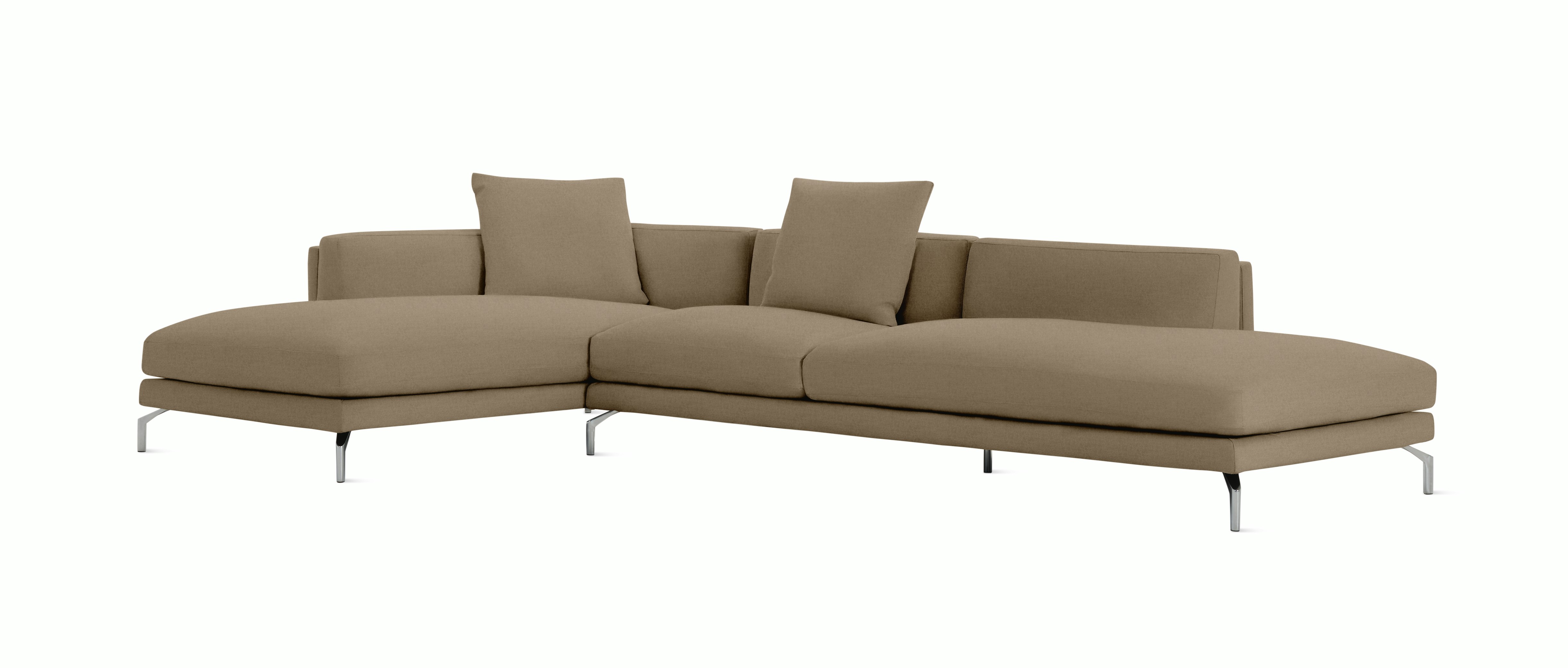 Como Open Sectional, Fabric
