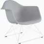 Eames Molded Plastic Low Wire Base Armchair Eames Molded Plastic Low Wire Base Armchair