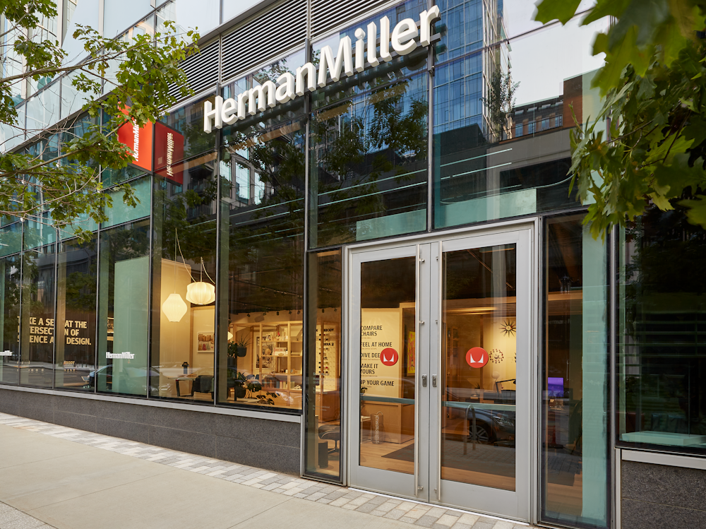 Herman Miller Boston Seating Store facade
