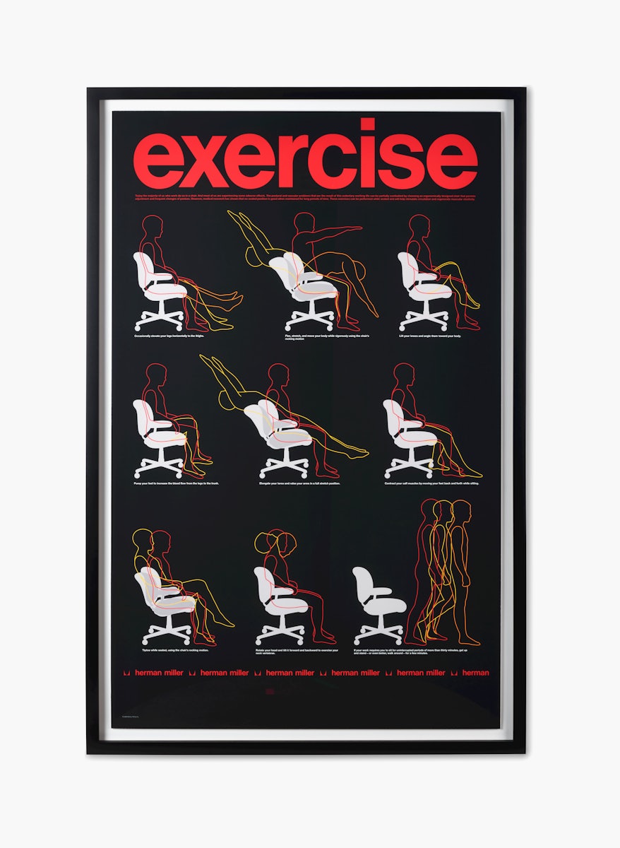Exercise Framed Poster
