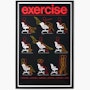 Exercise Poster Exercise Framed Poster