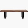 Nelson Platform Bench Nelson Platform Bench, Wood Base