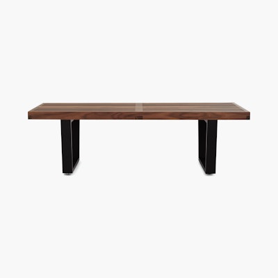 Nelson Platform Bench Nelson Platform Bench, Wood Base