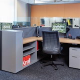 Dividends Horizon with Tone neocon 2018 hospitality at work dividends horizon panels tone height adjustable tables remix series 2 storage glass privacy screen