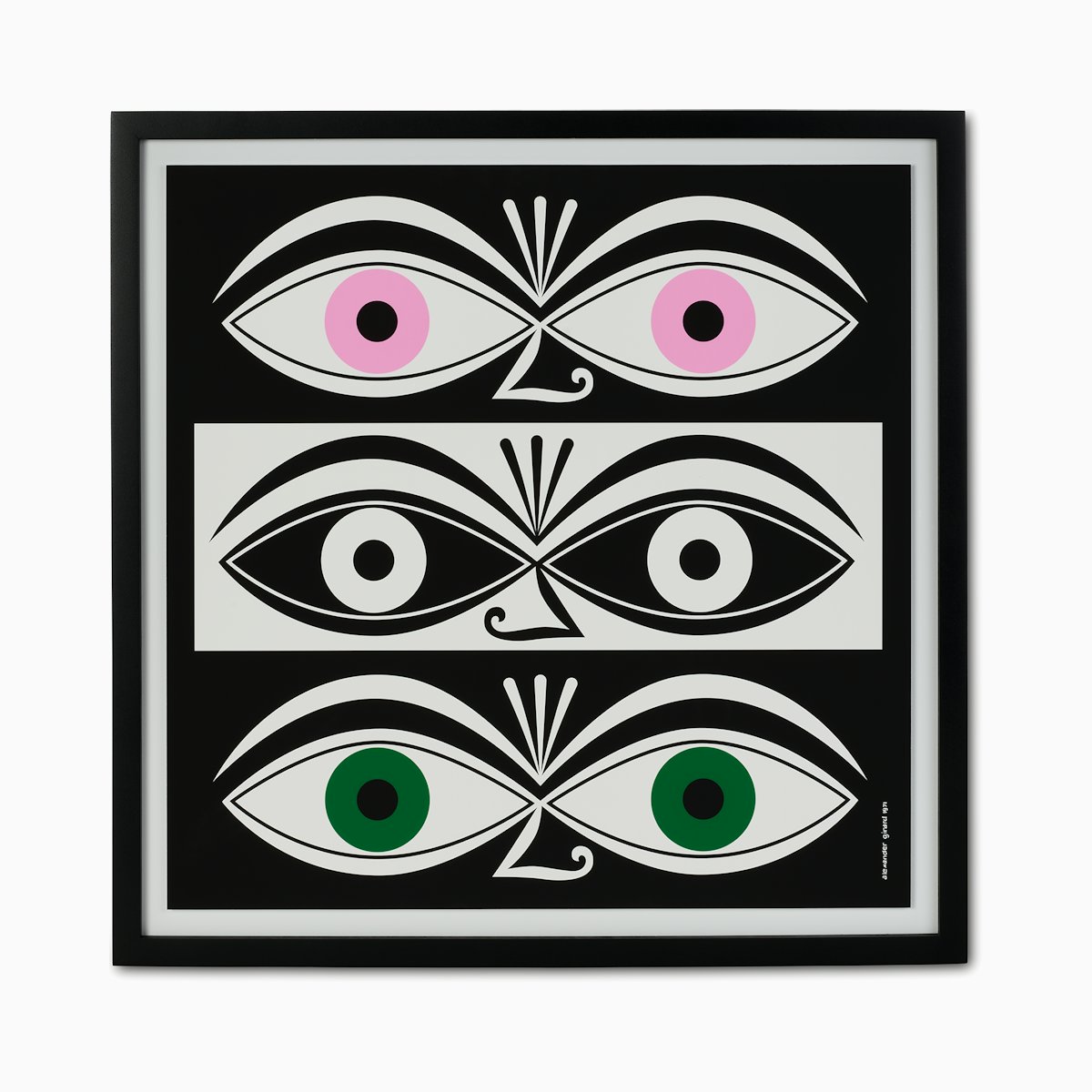 Girard Eyes Girard Eyes, Framed