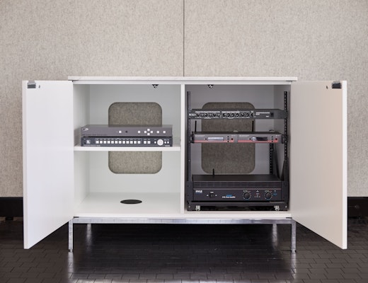 Florence Knoll AV Depth Credenza Florence Knoll Credenza av storage