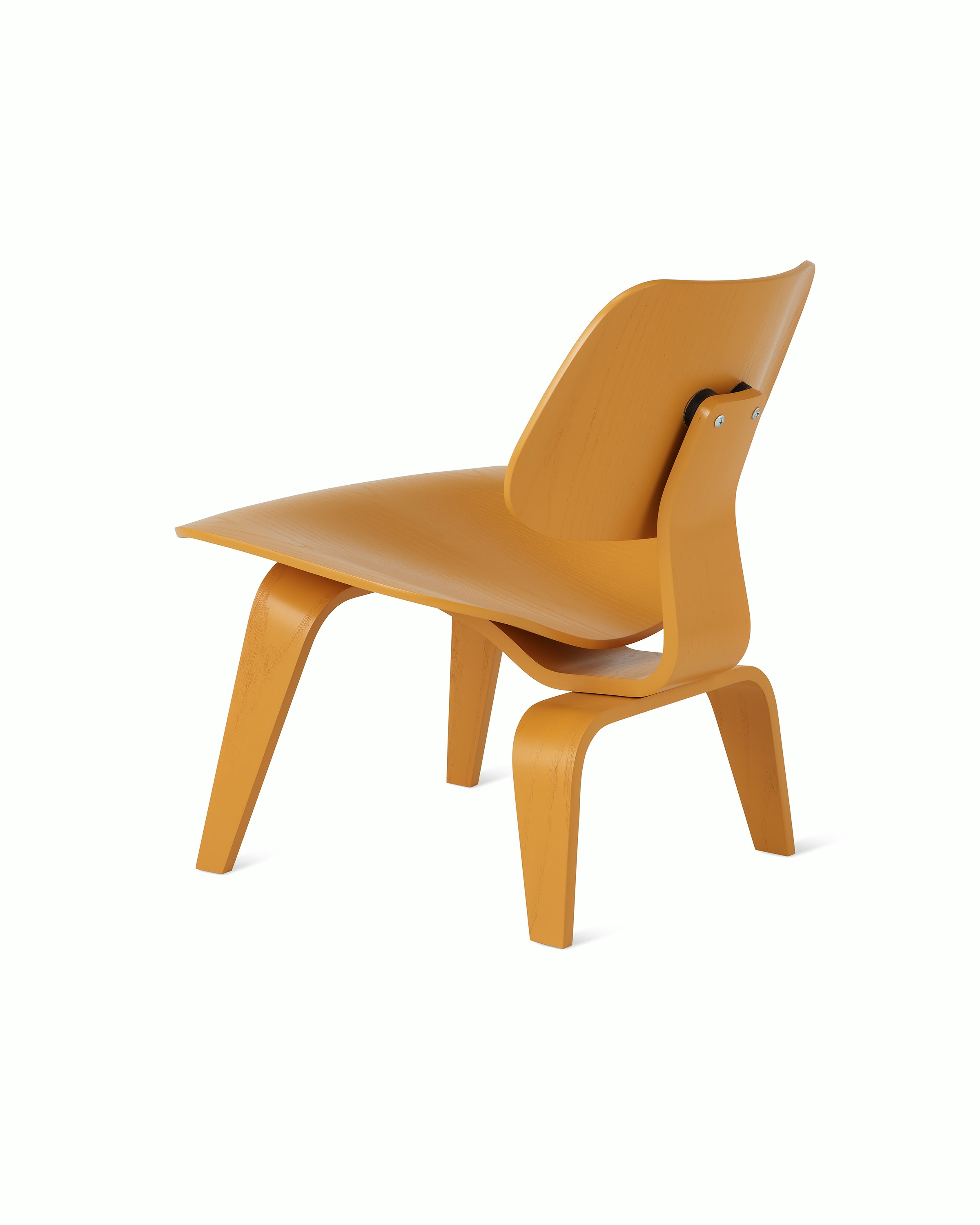 Eames Molded Plywood LCW, Yellow
