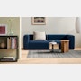 Wood Slit Side Table