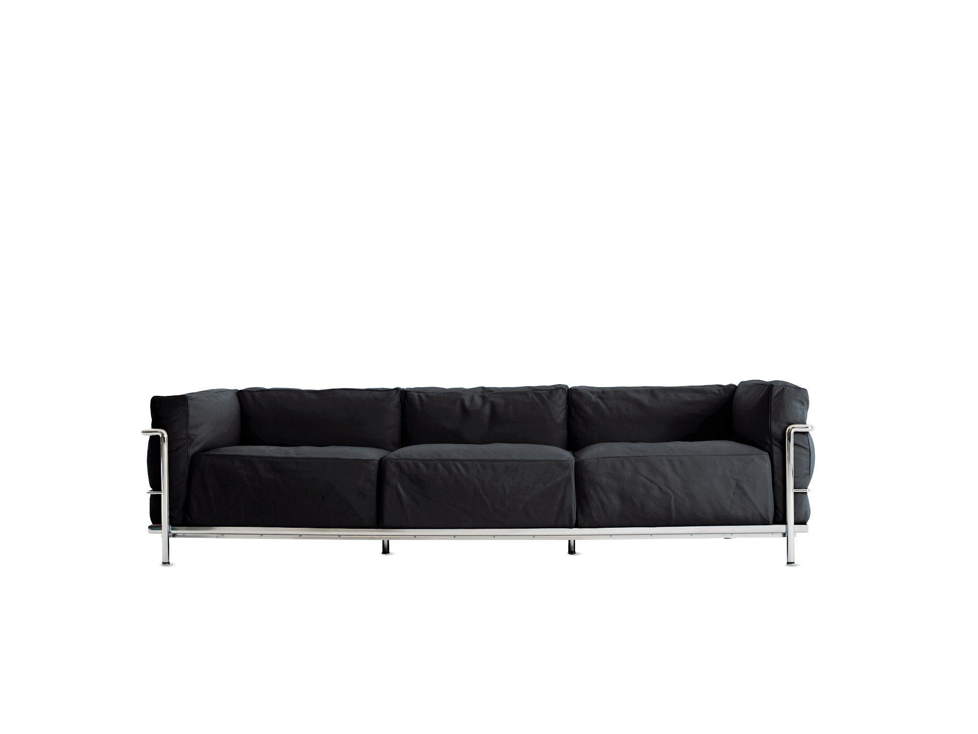LC3 Grand Modele Three-Seat Sofa with Down Cushions