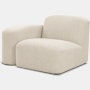 Muse Outdoor One Arm Single Seat - Left Arm Facing, Collaroy Static