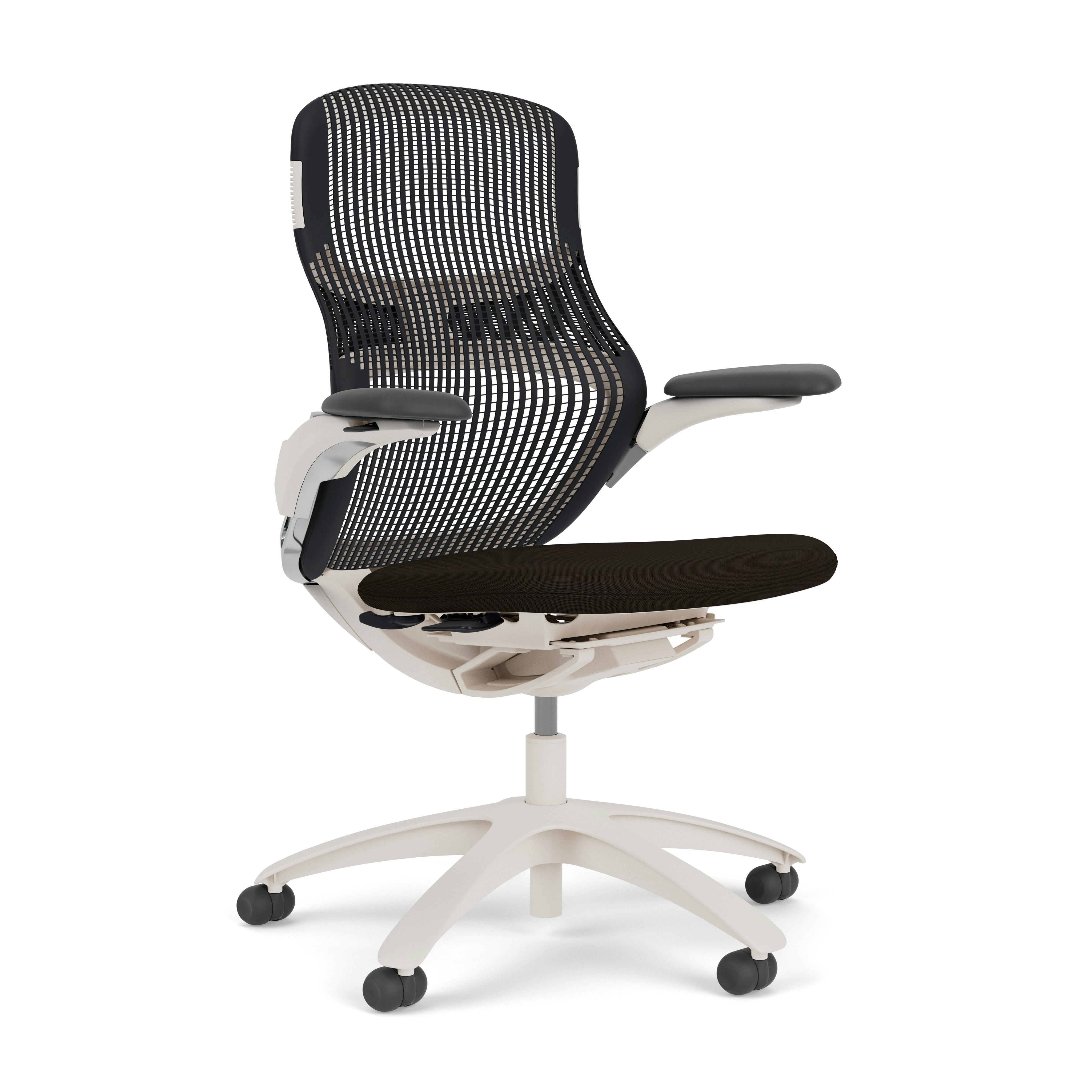 Generation Chair - Light, High Performance, Onyx, Generation, Espresso, Plastic Standard, Hard Wheel