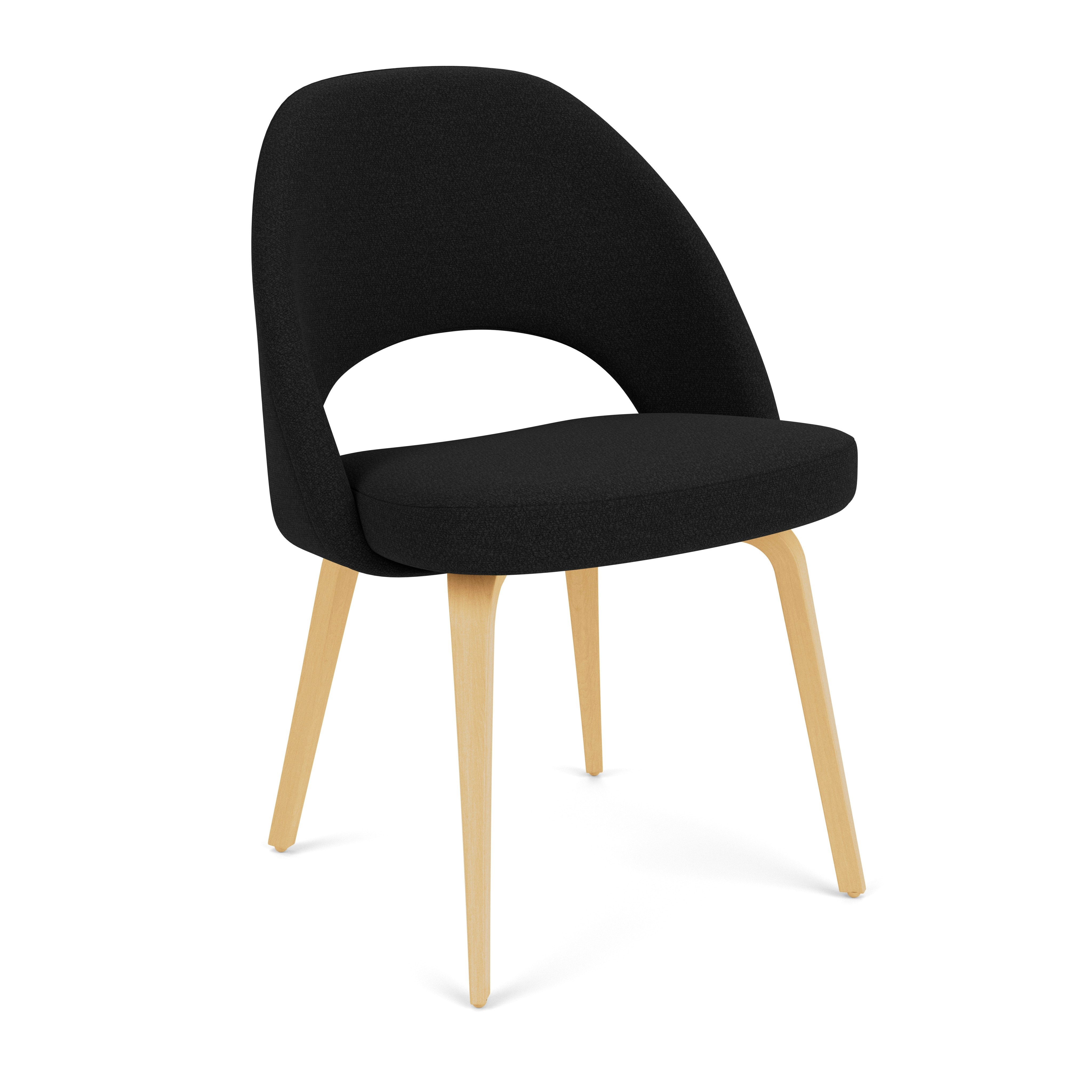 Saarinen Executive Side Chair with Wood Legs