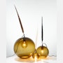 The Smoky Feather Table Lamp