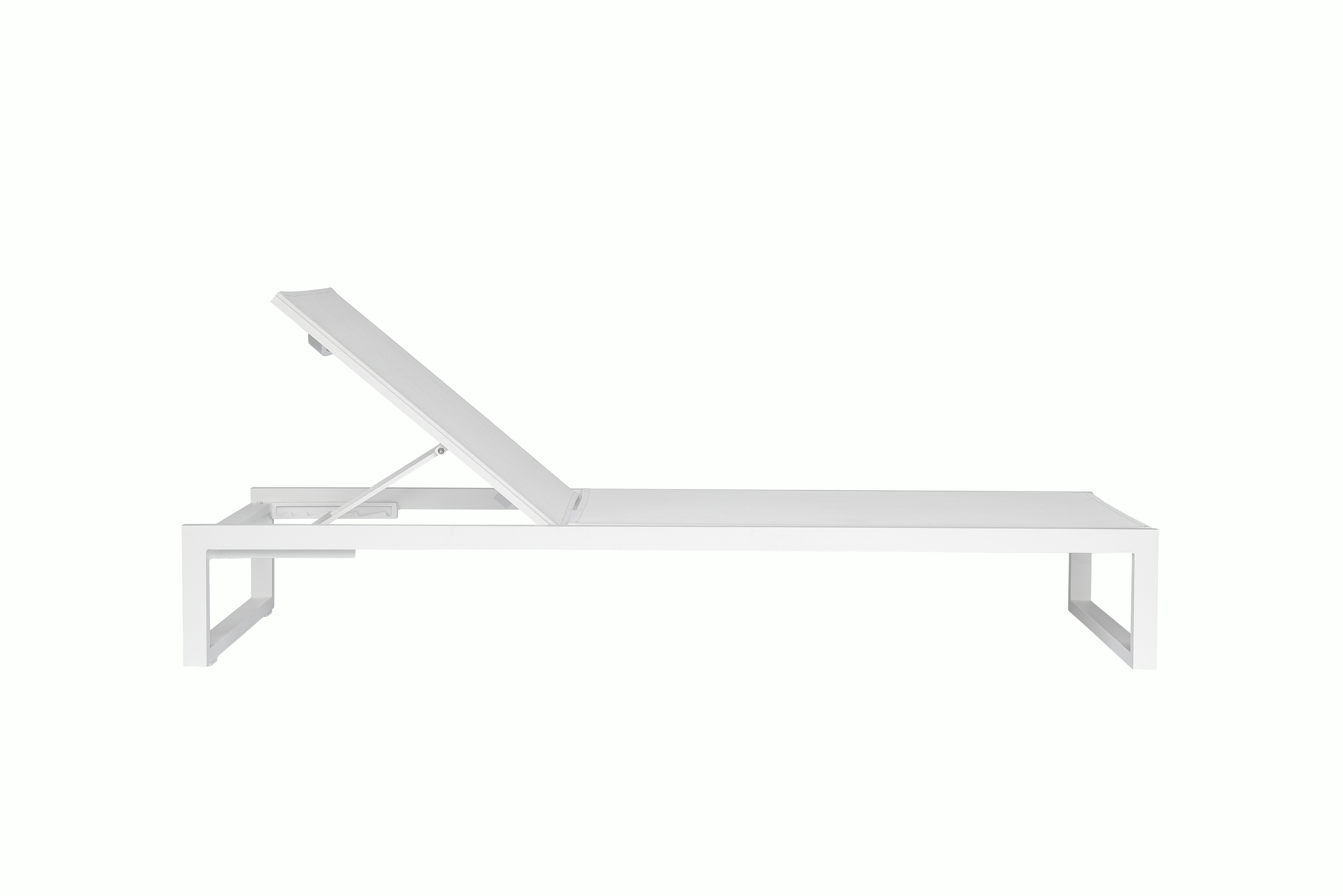 Eos Chaise Lounge in White