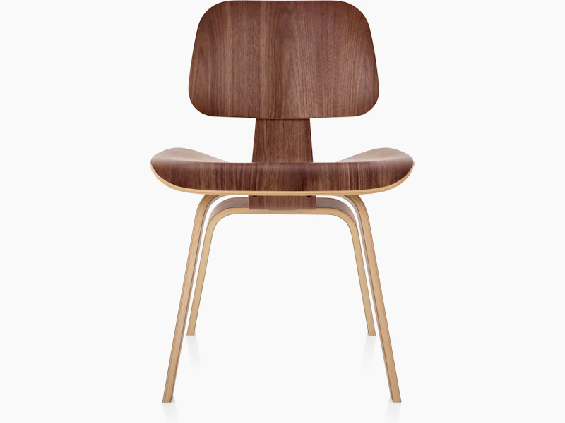 Eames Molded Plywood Dining Chair,Wood Base