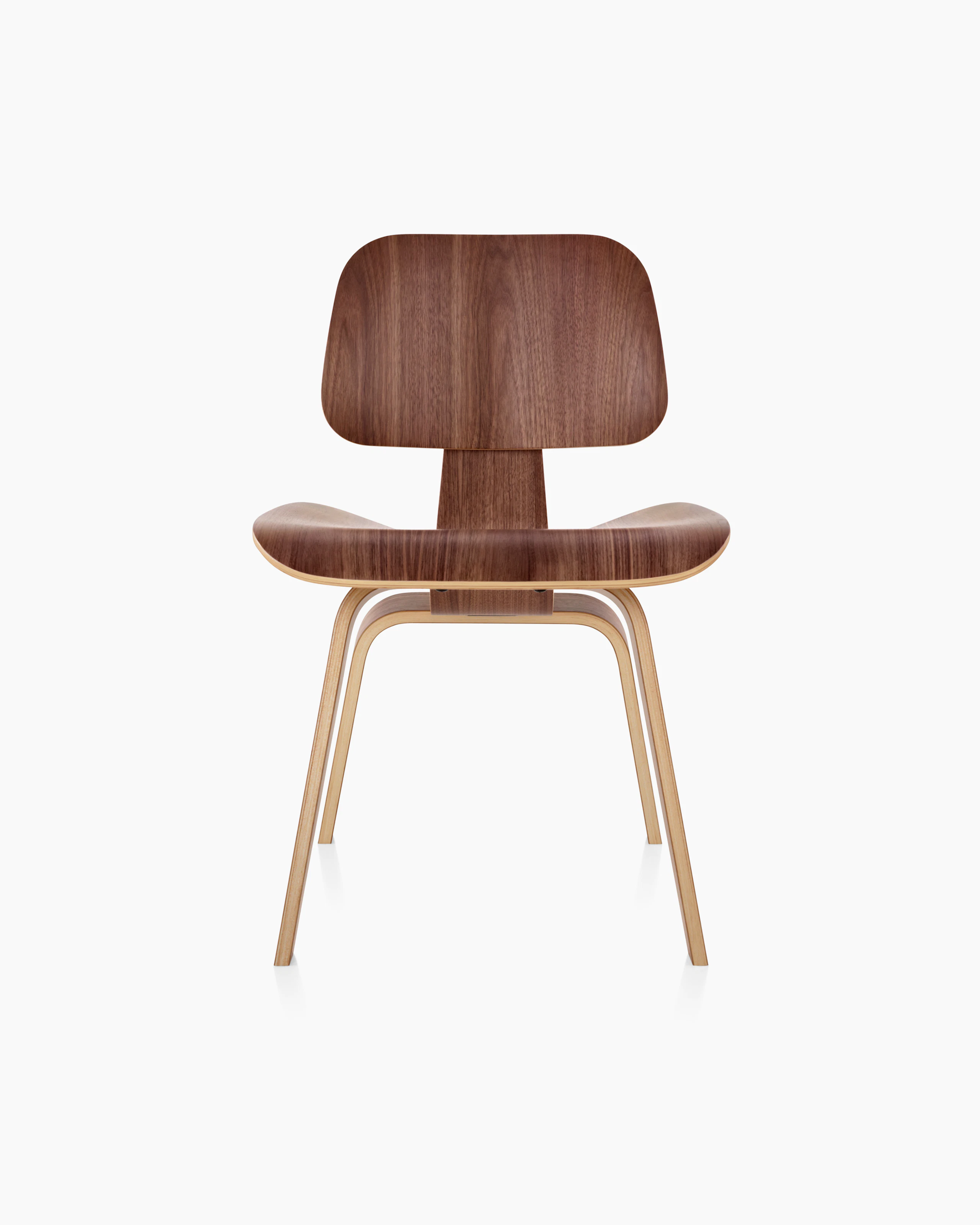 Eames Molded Plywood Dining Chair,Wood Base