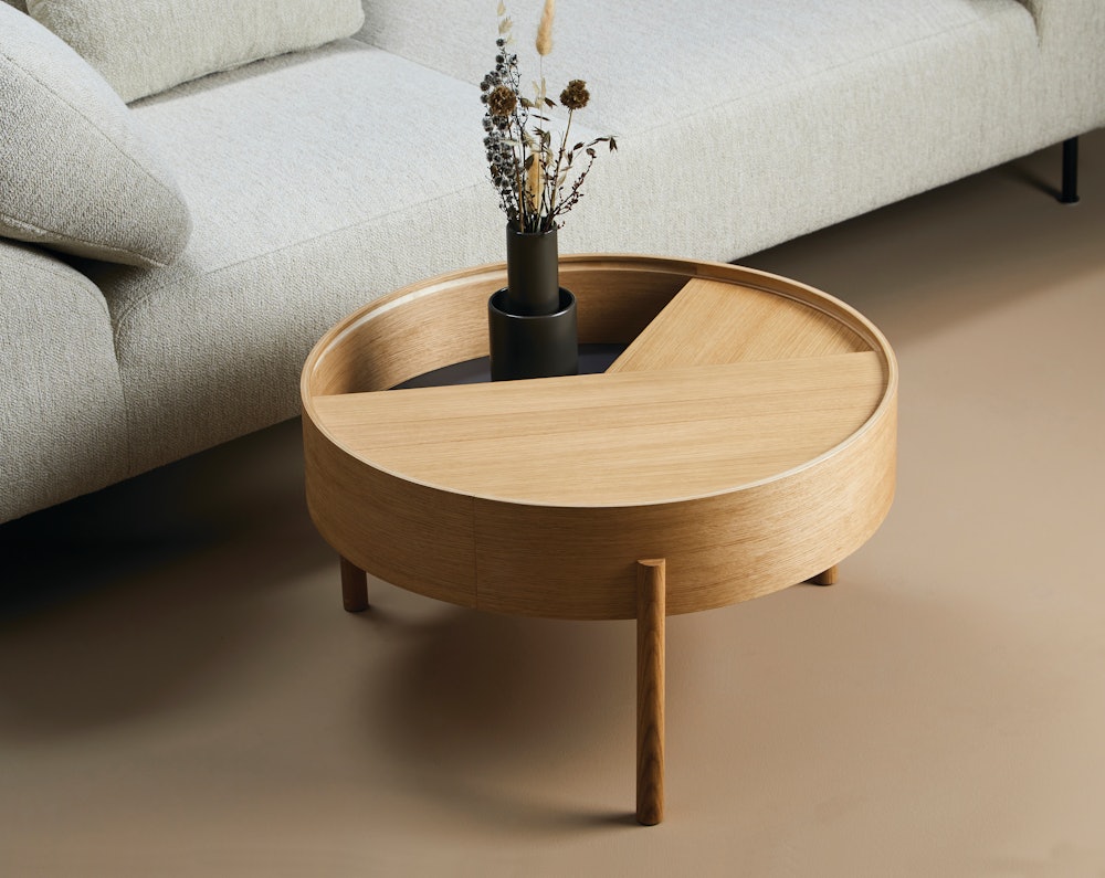 Arc Swivel Coffee Table