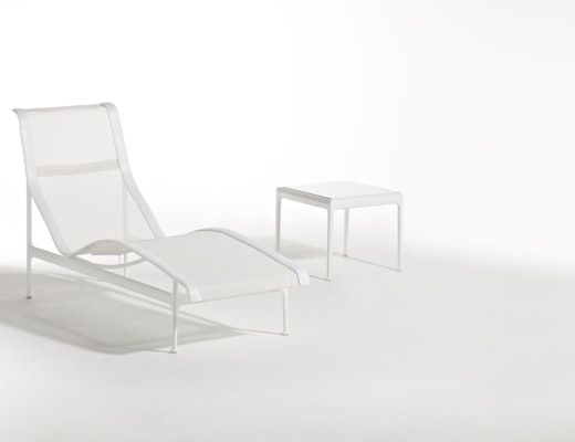 1966 Collection Richard Schultz 1966 Collection Patio Outdoor Furniture Contour Chaise Side Table
