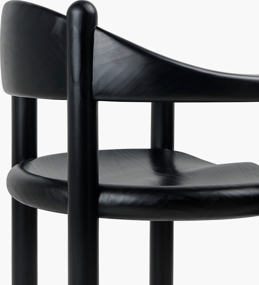Daumiller Chair in Black Stained Pine