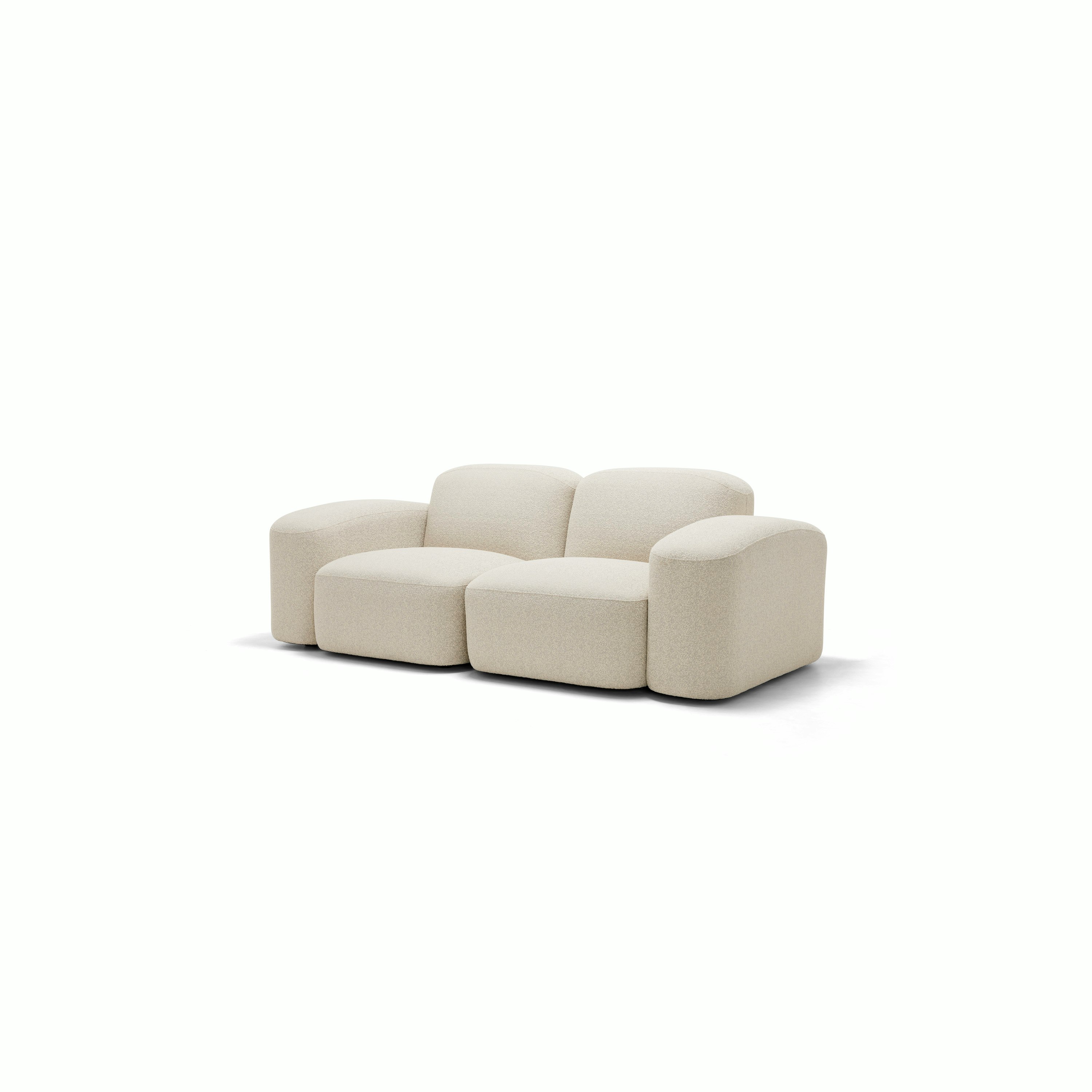 Muse Outdoor Sofa Two Seater in Collaroy Static