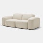 Muse Outdoor Sofa Two Seater in Collaroy Static