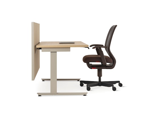 Lev by Knoll Height-Adjustable Table Lev by Knoll Height-Adjustable Table