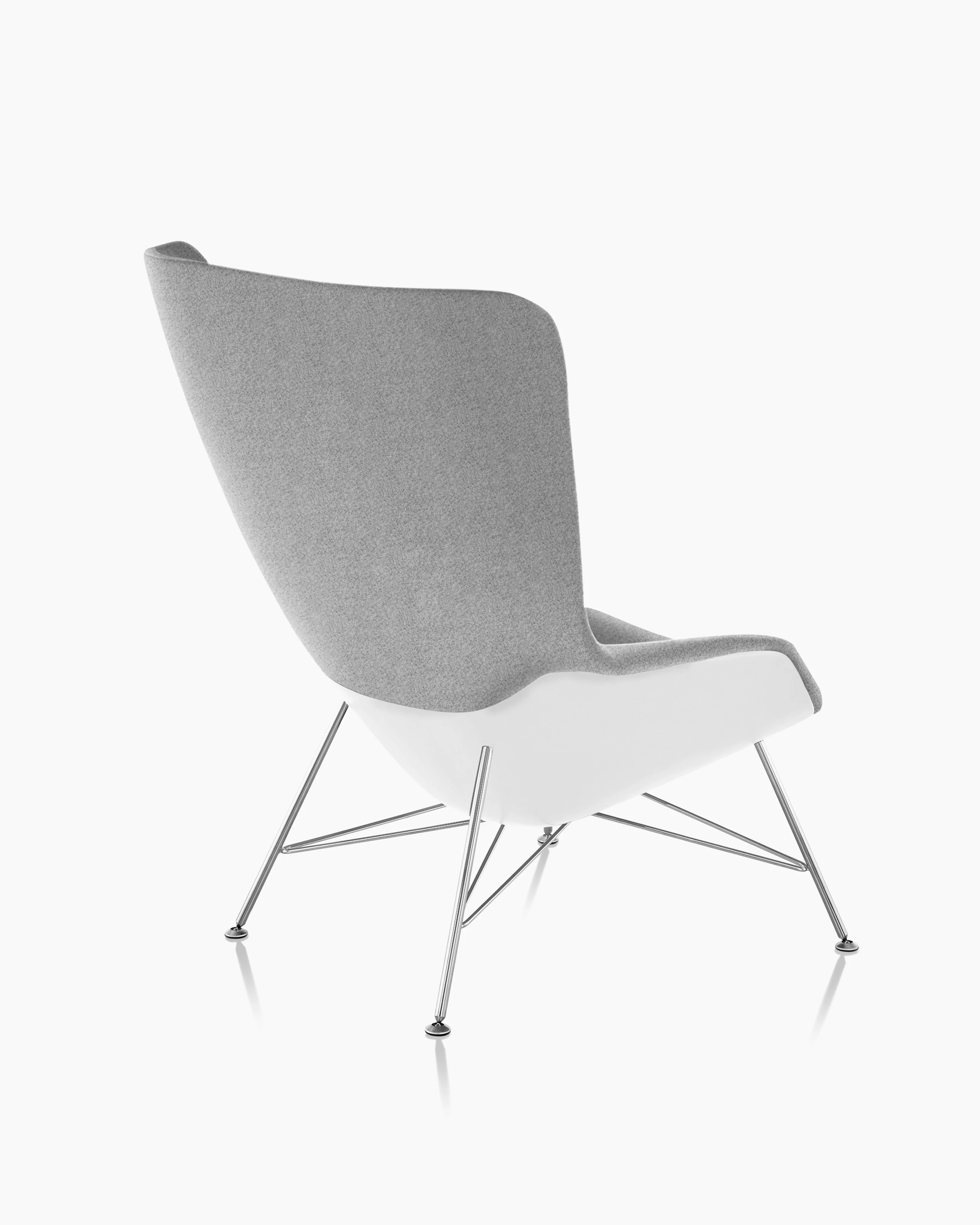 Striad Lounge Chair, Wire Base