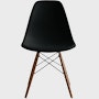 Eames Molded Plastic Dowel-Leg Side Chair (DSW)