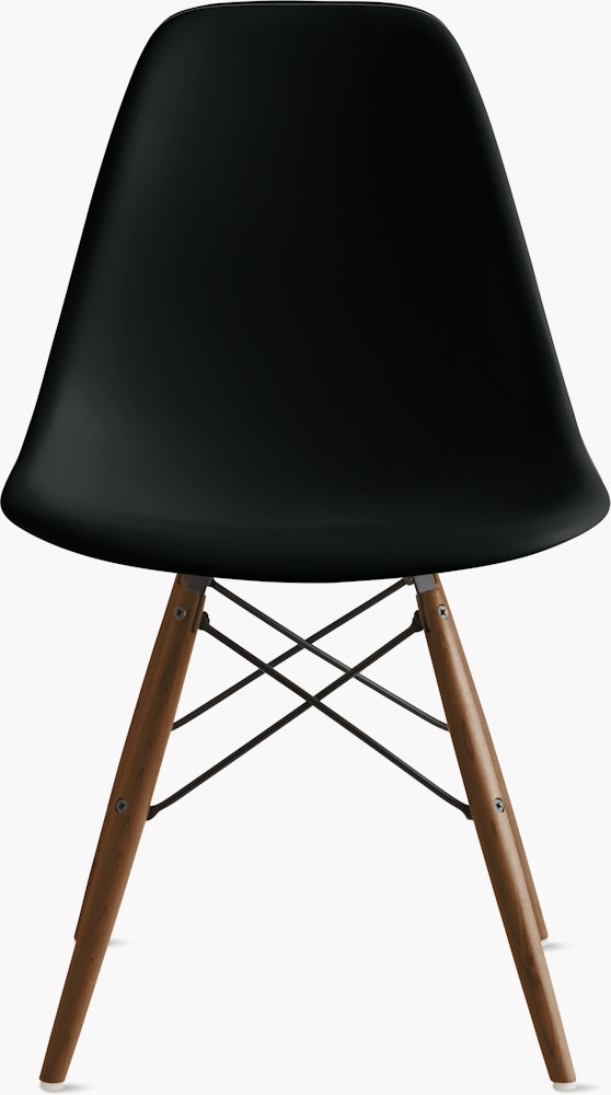Eames Molded Plastic Dowel-Leg Side Chair (DSW)
