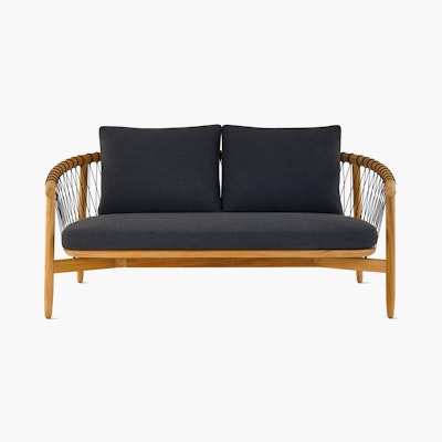 Crosshatch Outdoor Settee Crosshatch Outdoor Settee