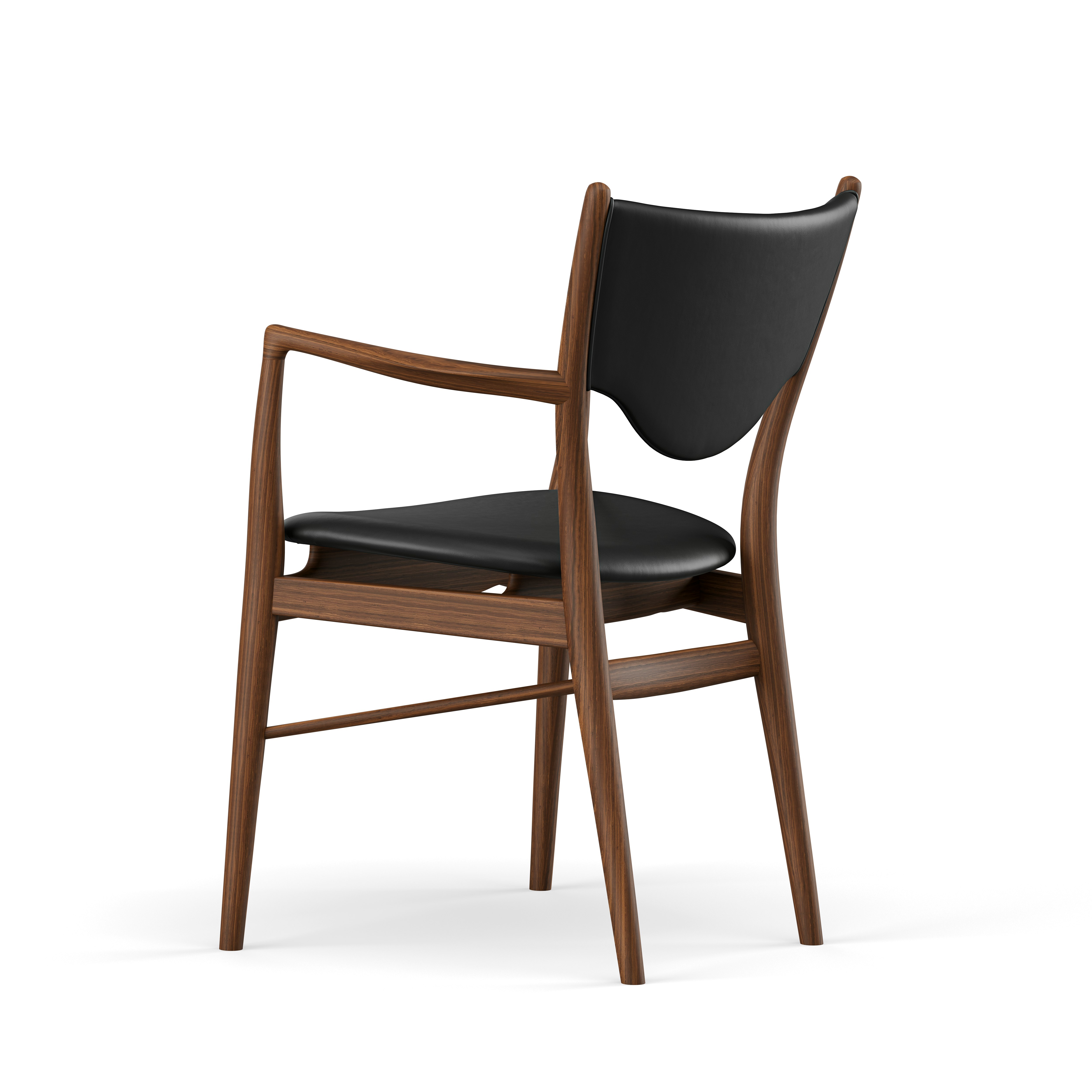 46 Dining Armchair - Black