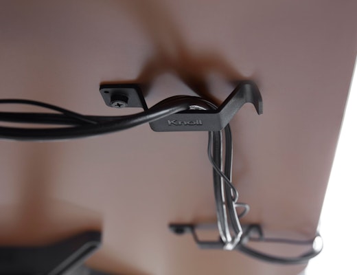 KnollExtra Cable Management Clip knollextra technology cable wire cord management manager manages clip universal under surface power data connectivity fixed