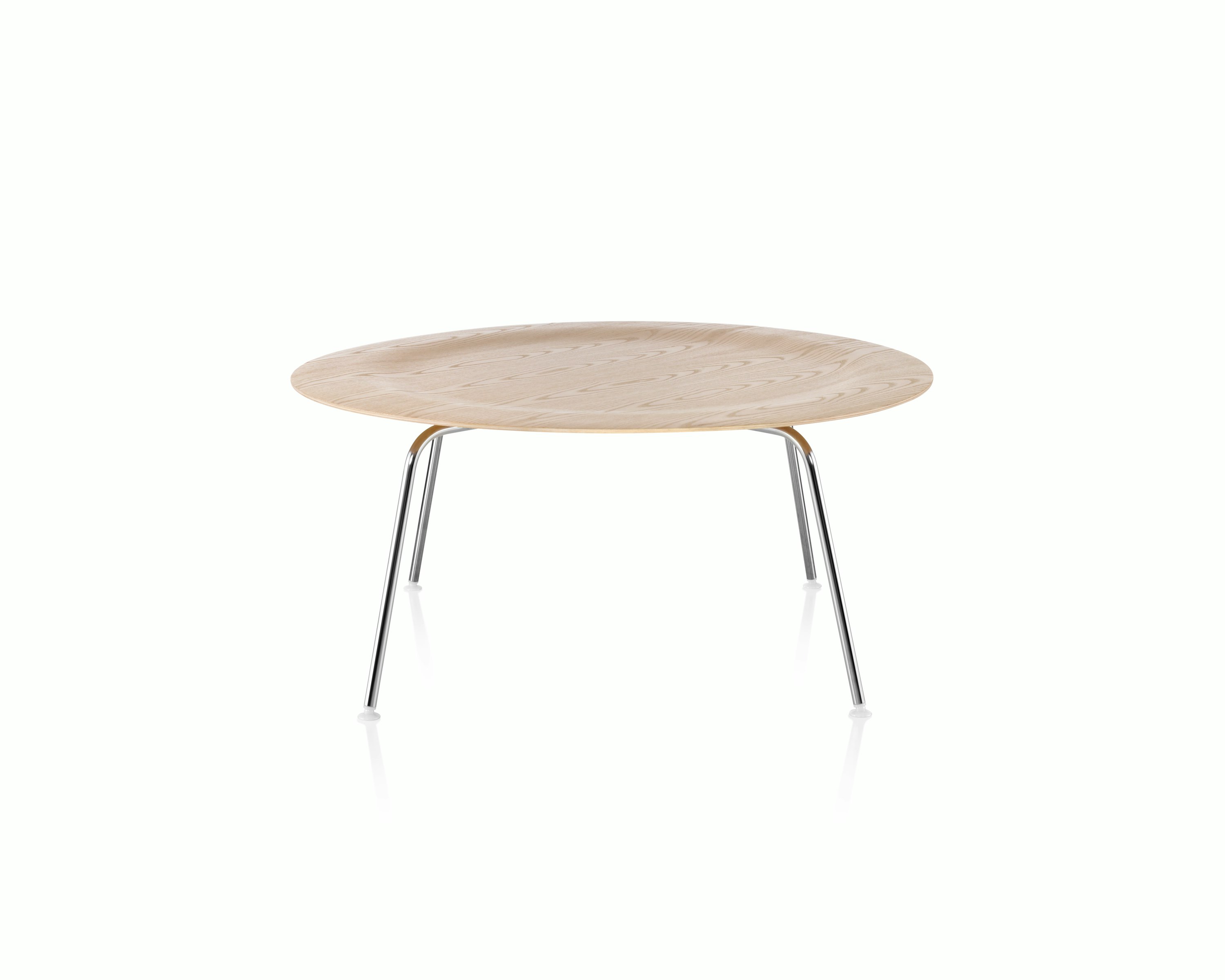 Eames Molded Plywood Coffee Table Metal Base