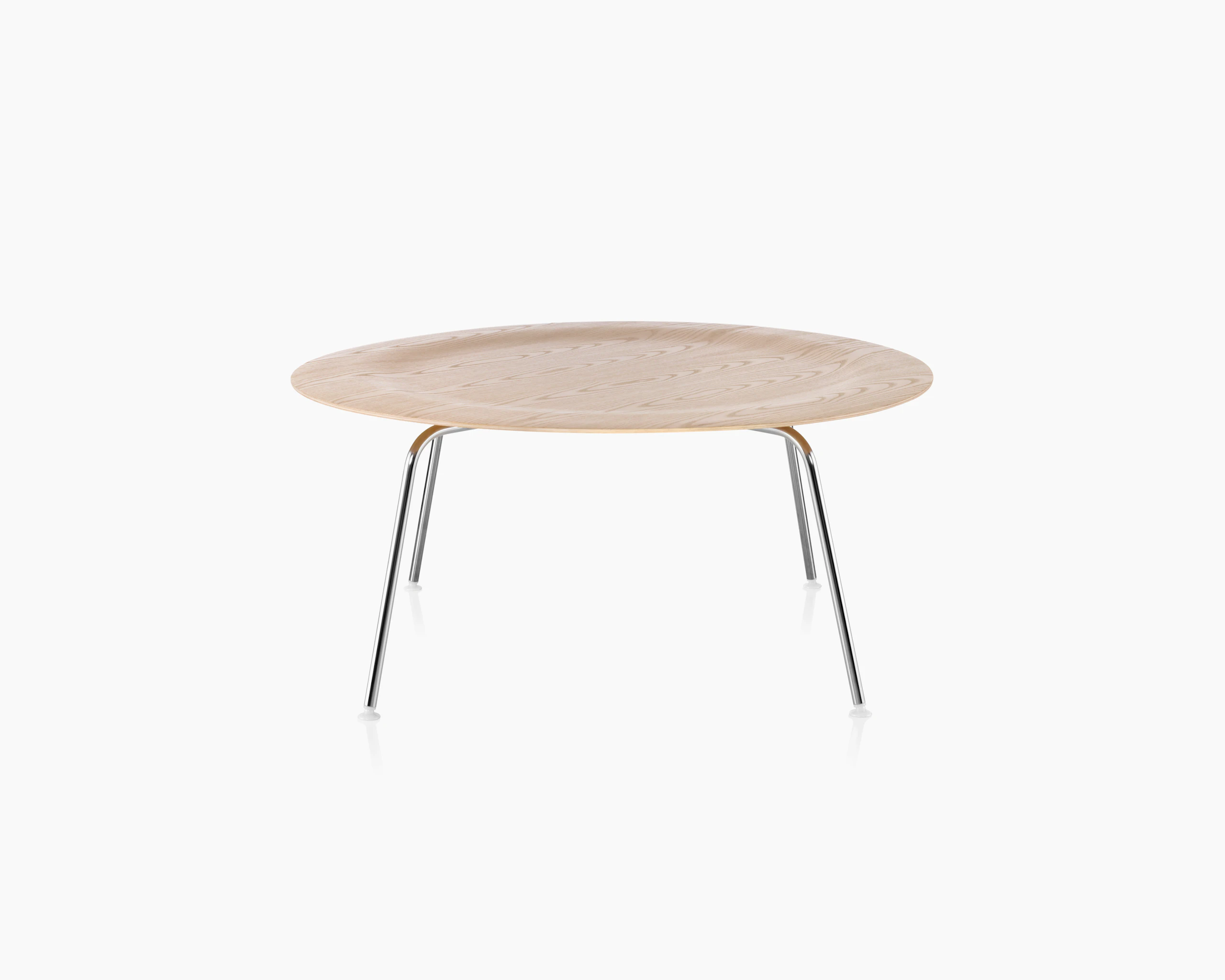 Eames Molded Plywood Coffee Table Metal Base