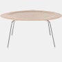 Eames Molded Plywood Coffee Table Metal Base