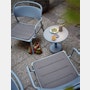 Linear Steel Lounge Chair Seat Pad