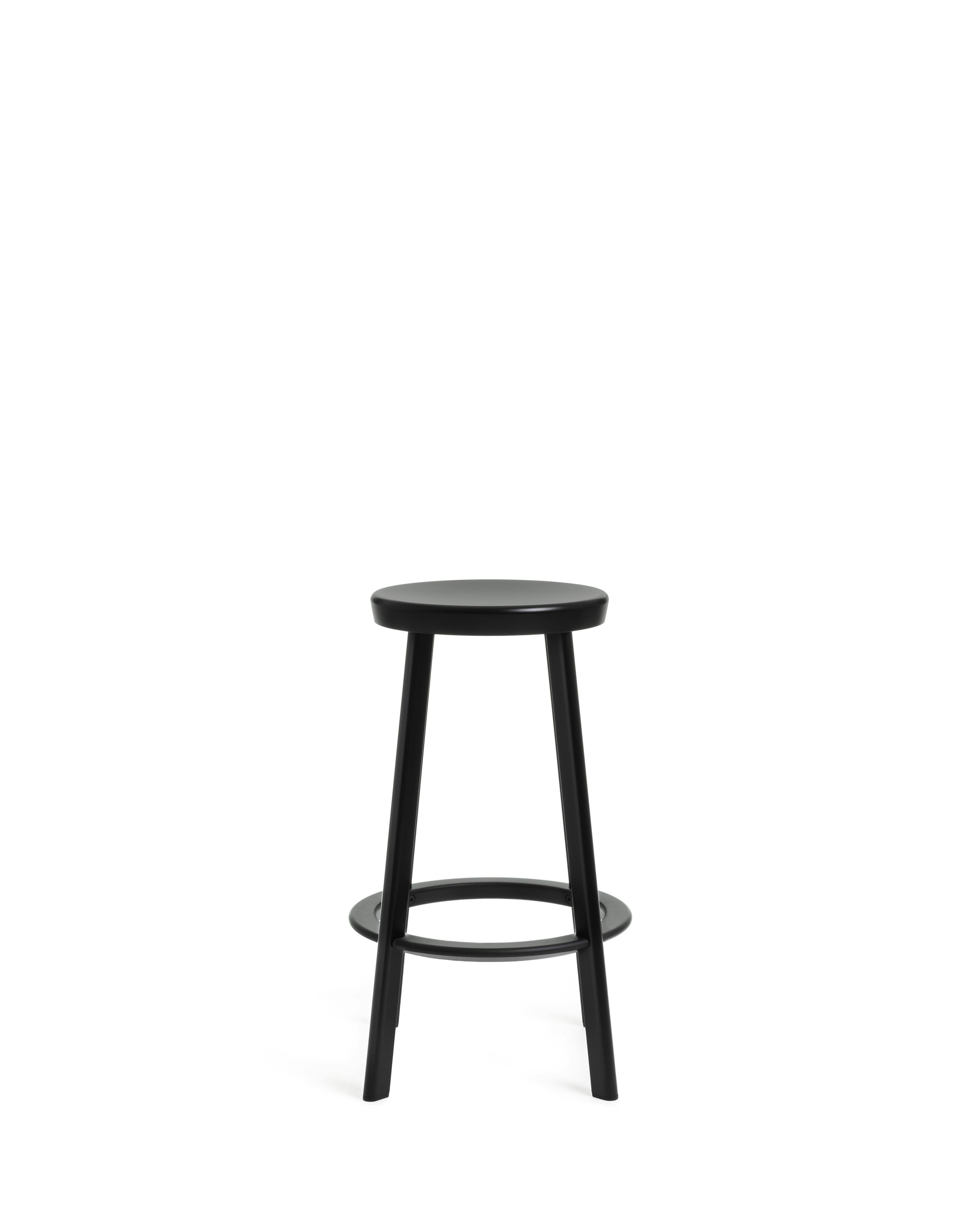 Deja Vu Stool - Counter Height in Black